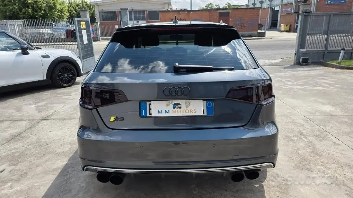 Usata Audi S3 Ambiente 300 CV (220 kW) 2016 Grigio Berlina