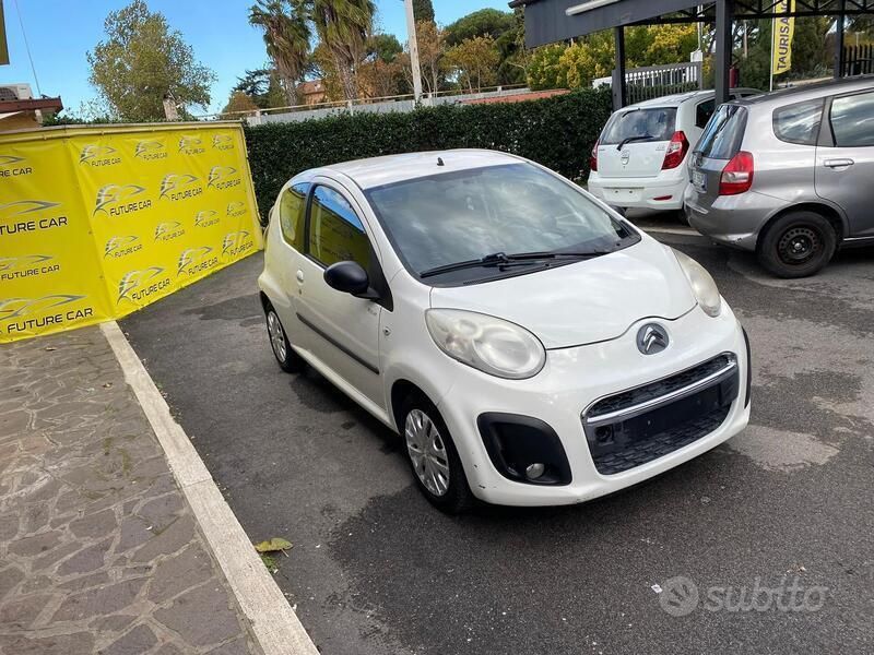 Usata Citroën C1 68 CV (50 kW) 2012 Bianco Utilitaria