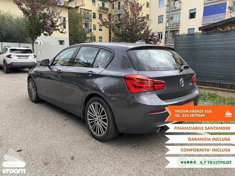 Usata BMW 116 116 CV (85 kW) 2019 Argento Utilitaria