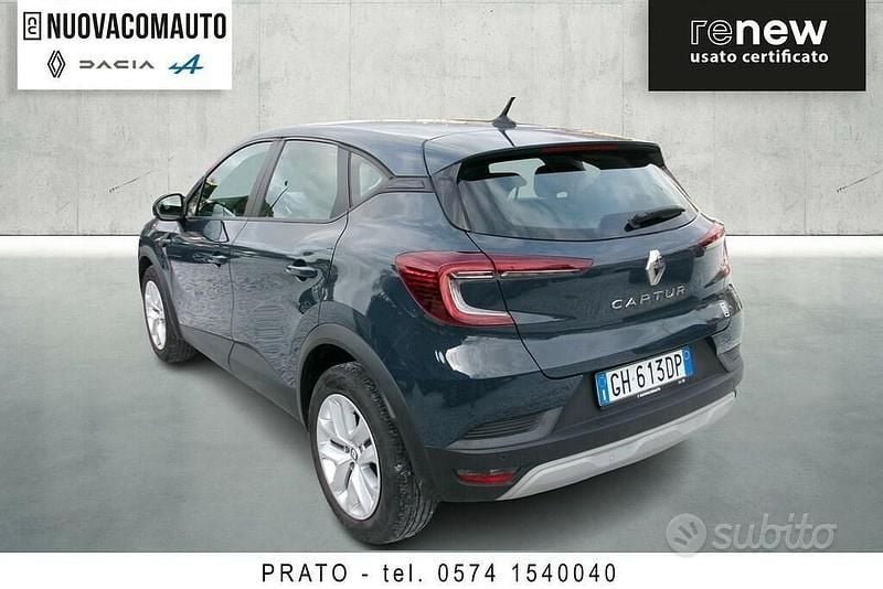Usata Renault Captur Zen 101 CV (74 kW) 2022 Blu SUV