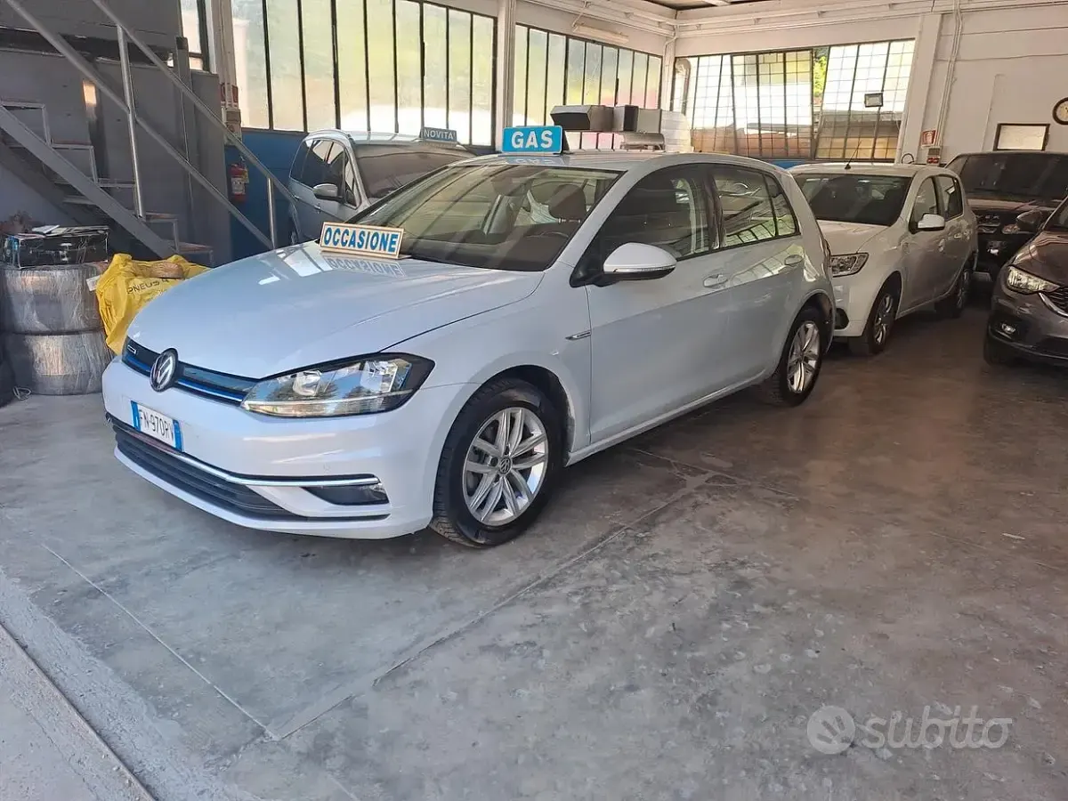 Usata VW Golf VII Executive 110 CV (80 kW) 2018 Grigio Berlina