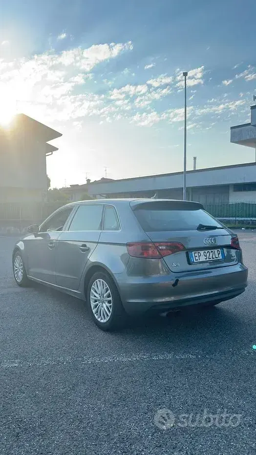 Usata Audi A3 122 CV (89 kW) 2013 Grigio Berlina