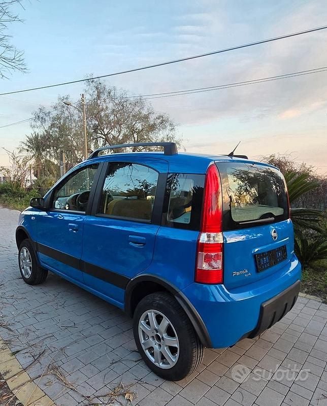 Usata Fiat Panda 4x4 Climbing 75 CV (55 kW) 2006 Blu Utilitaria