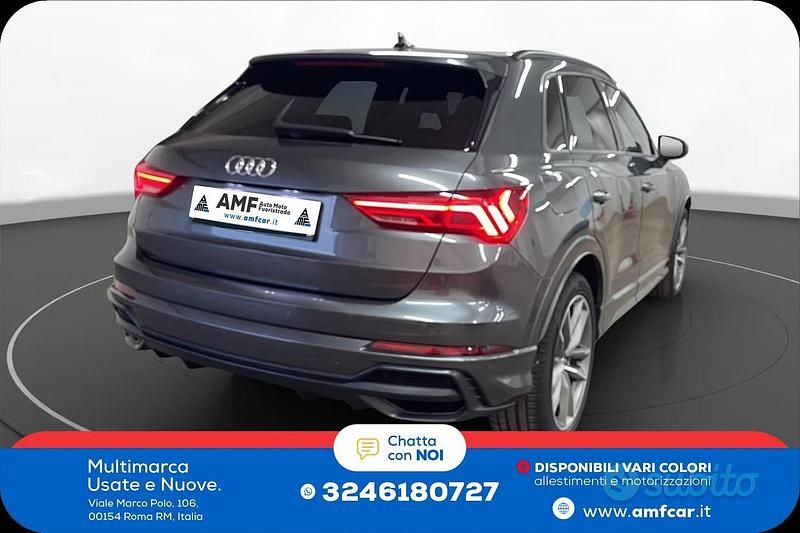 Usata Audi Q3 S-Line 150 CV (110 kW) 2020 Grigio SUV
