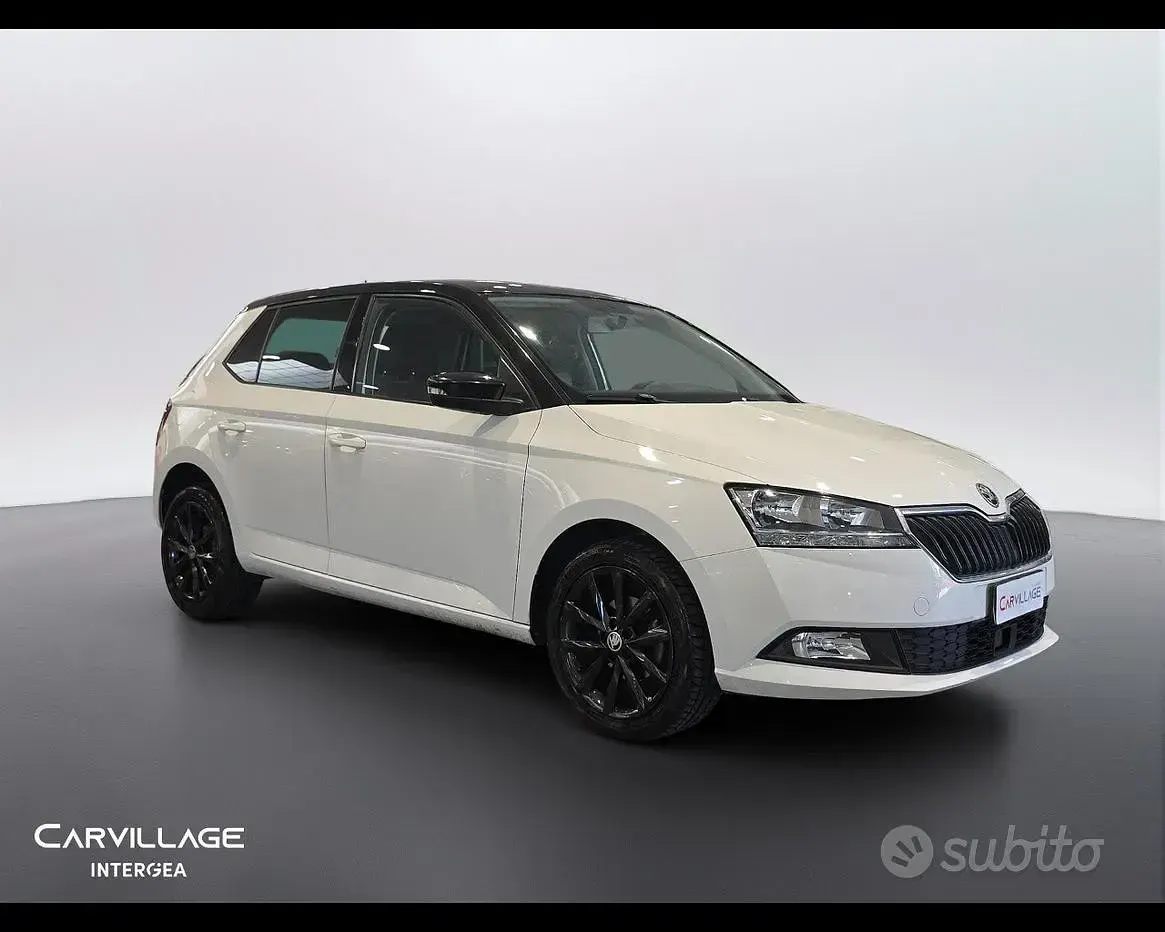 Usata Skoda Fabia 60 CV (44 kW) 2020 Bianco Utilitaria