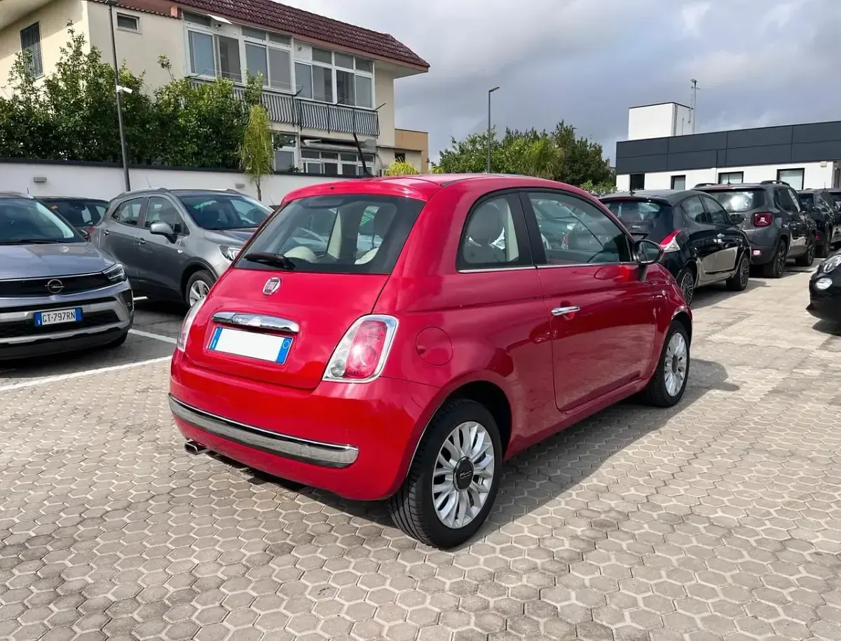 Usata Fiat 500 Lounge 95 CV (69 kW) 2016 Rosso Berlina