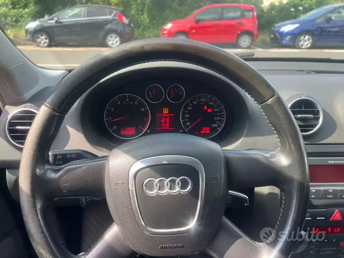 Usata Audi A3 Ambiente 115 CV (84 kW) 2007 Nero Utilitaria
