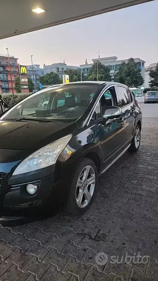 Usata Peugeot 3008 150 CV (110 kW) 2009 Nero Station wagon