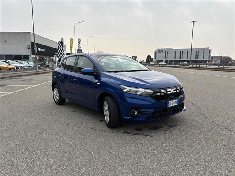 Usata Dacia Sandero Expression 101 CV (74 kW) 2023 Blu scuro Utilitaria