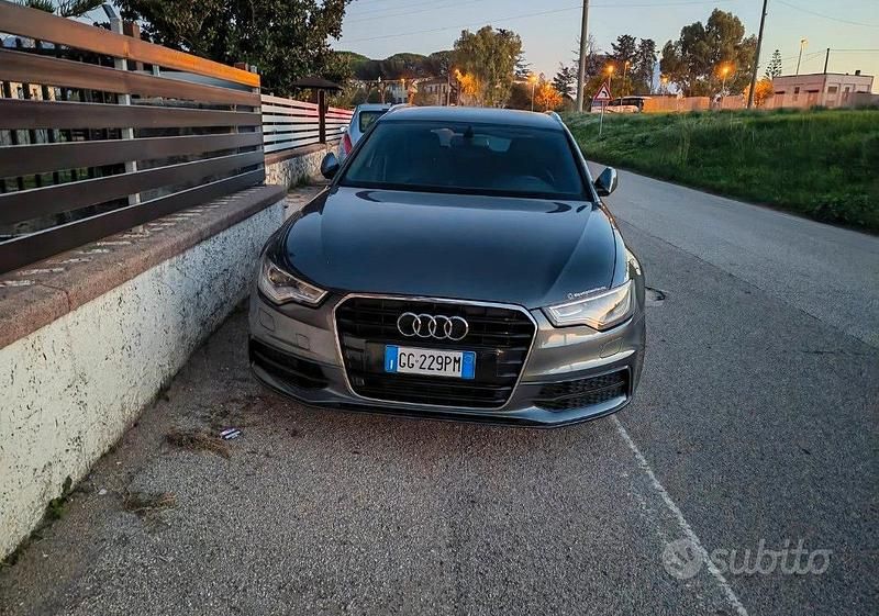 Usata Audi A6 S-Line 177 CV (130 kW) 2013 Marrone Station wagon