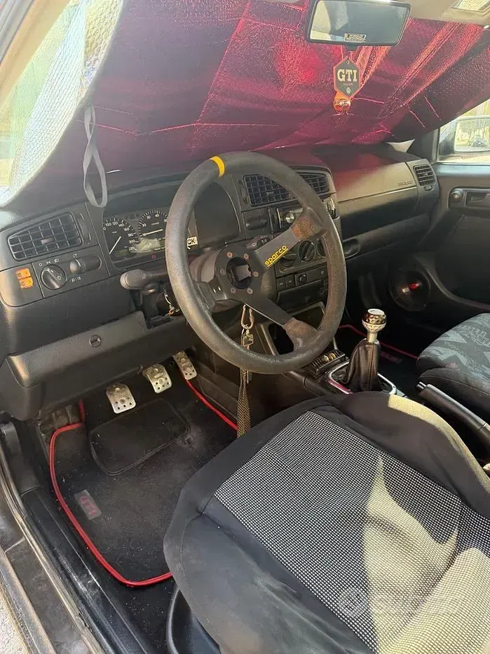 Usata VW Golf III GT 101 CV (74 kW) 1996 Nero Berlina
