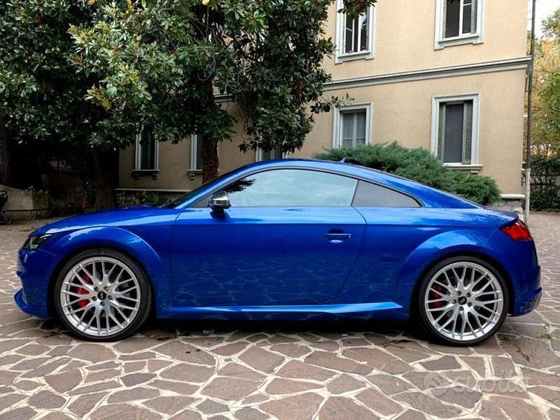 Usata Audi TTS Ambiente 310 CV (228 kW) 2015 Blu Coupé