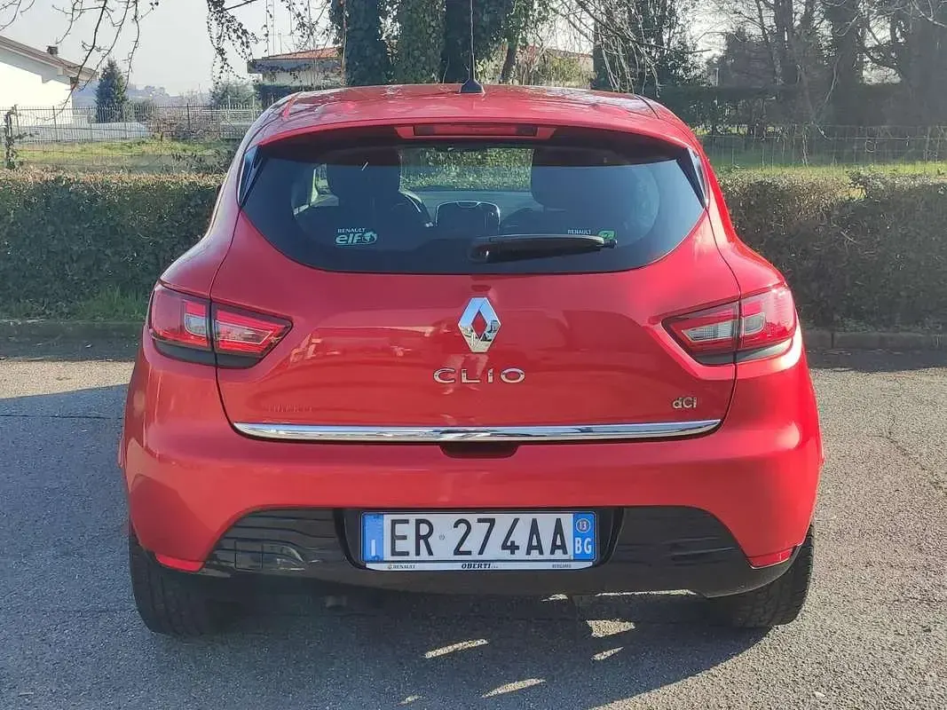 Usata Renault Clio IV 75 CV (55 kW) 2013 Rosso Berlina
