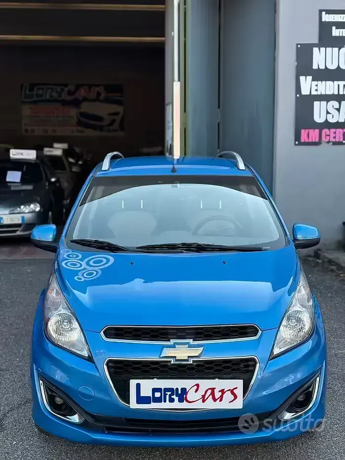 Usata Chevrolet Spark LS 68 CV (50 kW) 2013 Bluazzurro Utilitaria