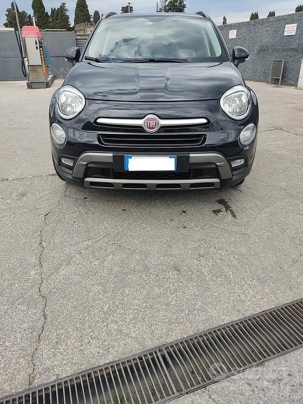 Usata Fiat 500X Cross 120 CV (88 kW) 2015 Nero SUV