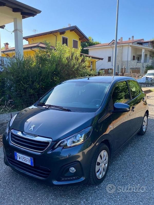 Usata Peugeot 108 Active 82 CV (60 kW) 2019 Grigio Utilitaria