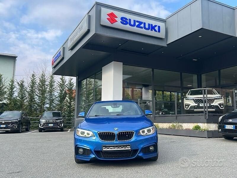 Usata BMW 220 M Sport 190 CV (139 kW) 2016 Blu Coupé