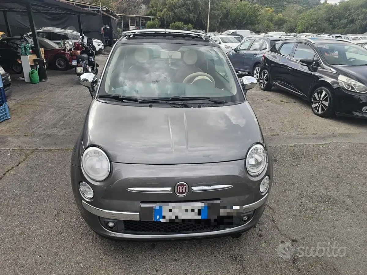 Usata Fiat 500 Pop 69 CV (50 kW) 2008 Grigio Berlina