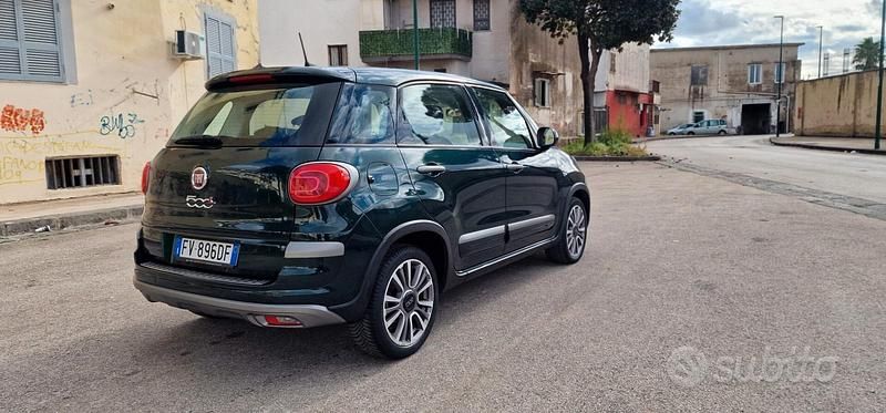 Usata Fiat 500L Cross 95 CV (69 kW) 2019 Verde Monovolume