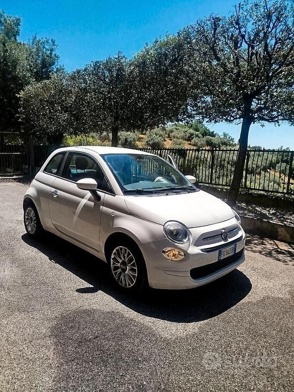 Usata Fiat 500 Pop Star 69 CV (50 kW) 2016 Bianco Utilitaria