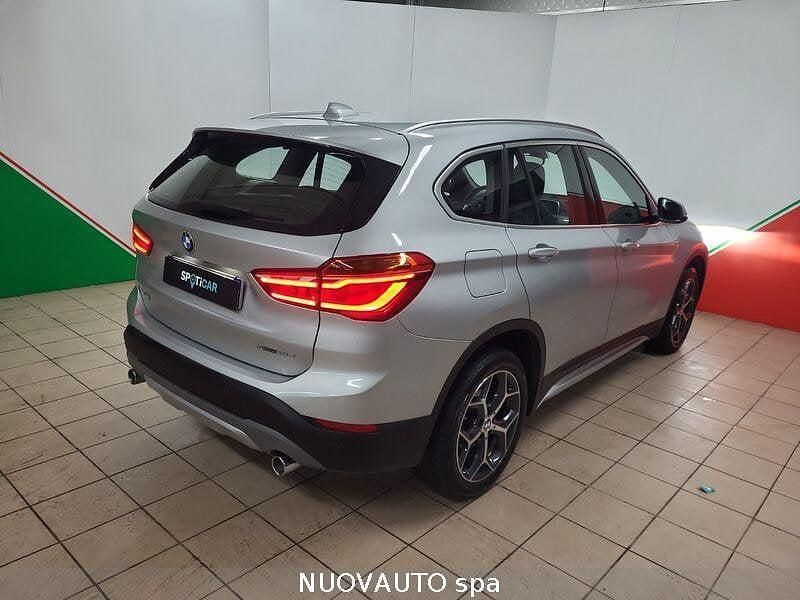 Usata BMW X1 Advantage 150 CV (110 kW) 2018 Argento SUV