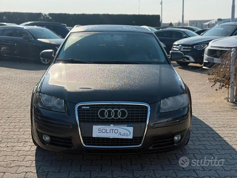 Usata Audi A3 S-Line 170 CV (125 kW) 2007 Nero Utilitaria
