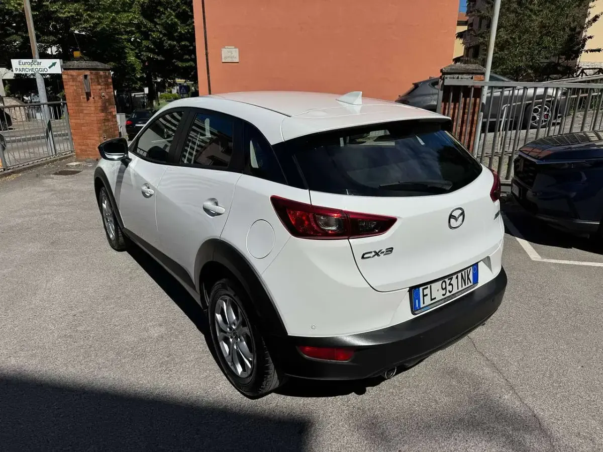 Usata Mazda CX-3 Evolve 105 CV (77 kW) 2018 Bianco SUV