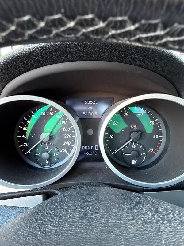 Usata Mercedes SLK200 163 CV (119 kW) 2006 Grigio Cabrio