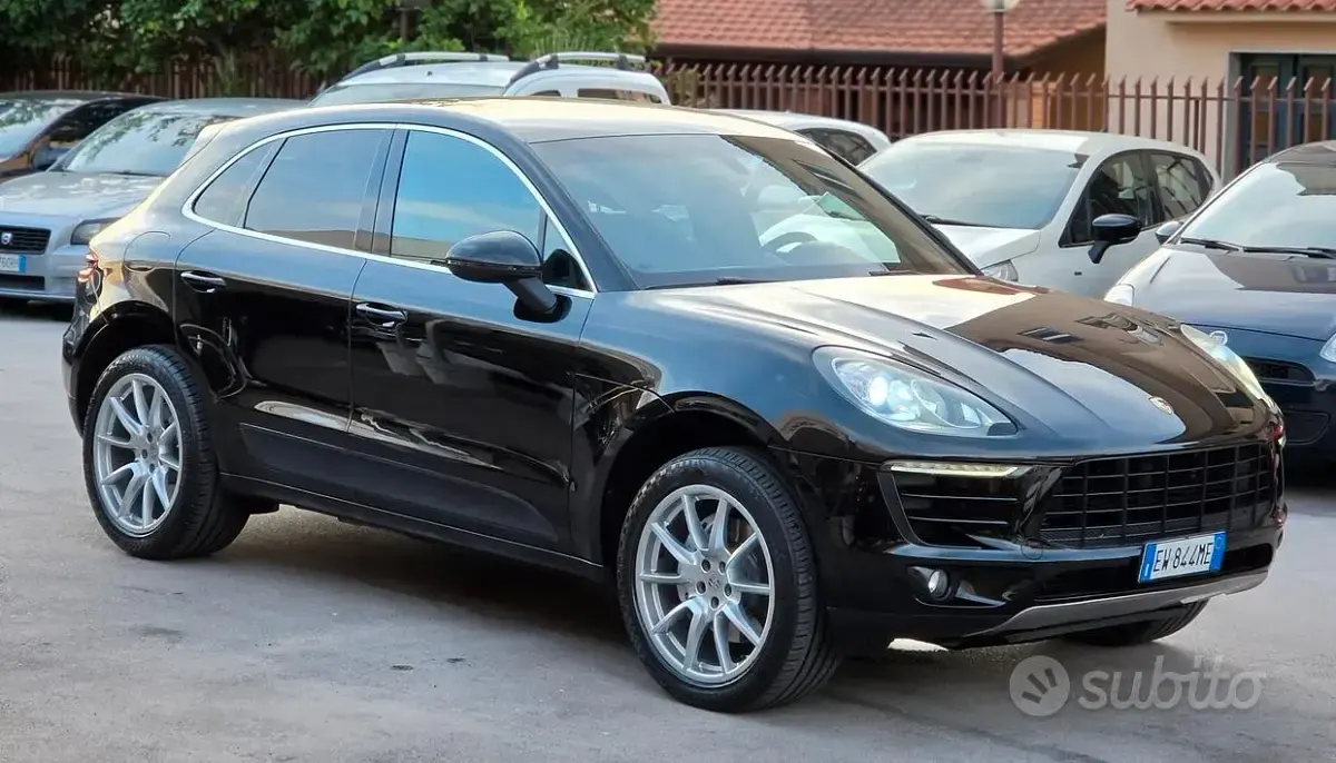 Usata Porsche Macan 250 CV (183 kW) 2014 Nero SUV