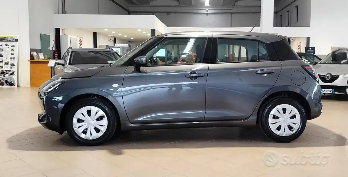 Nuova Suzuki Swift 82 CV (60 kW) 2026 Grigio Utilitaria