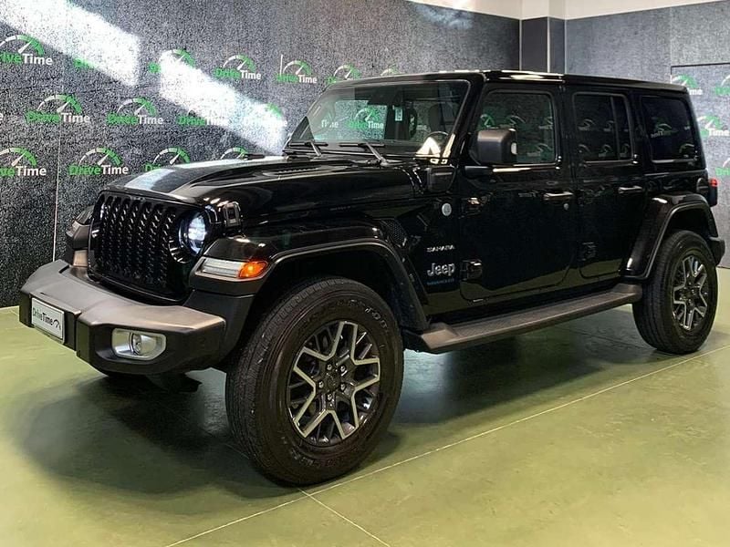 Usata Jeep Wrangler Sahara 272 CV (200 kW) 2023 Nero SUV