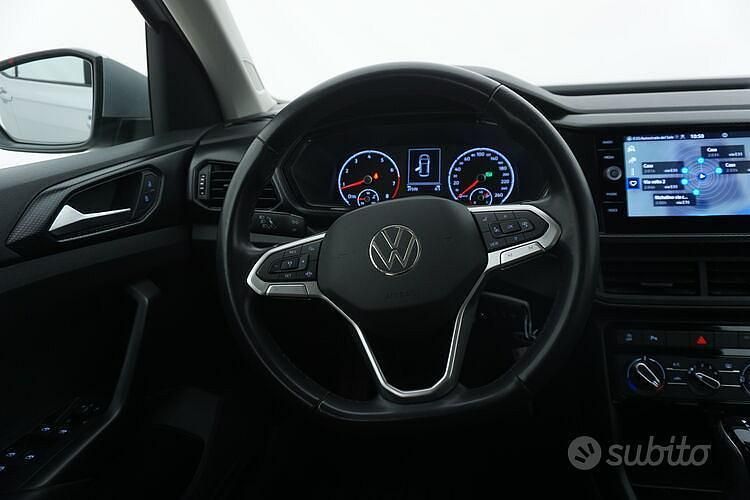 Usata VW T-Cross Advance 150 CV (110 kW) 2021 Grigio SUV