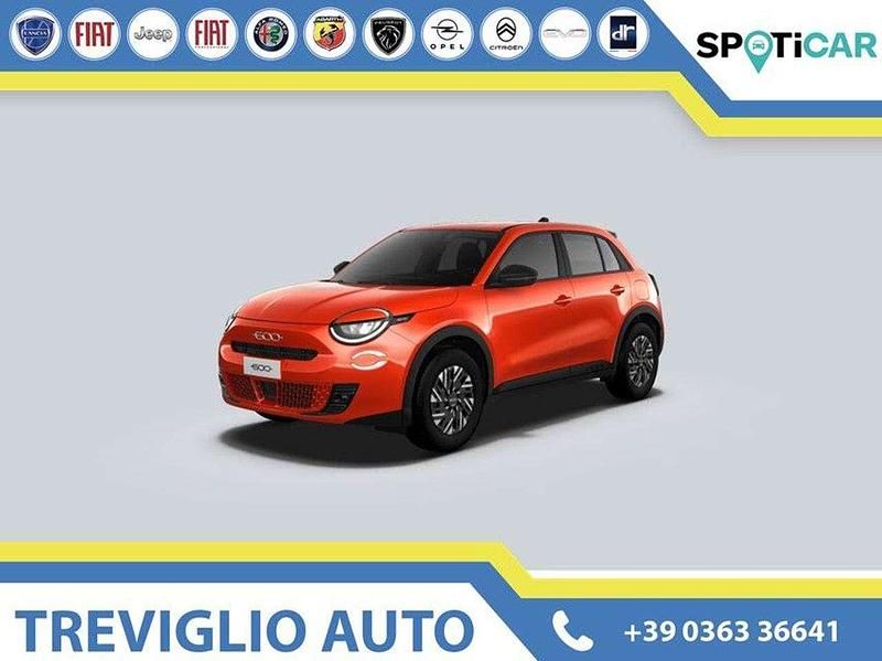 Nuova Fiat 600 Icon 114 kW (156 CV) 2026 Arancione SUV