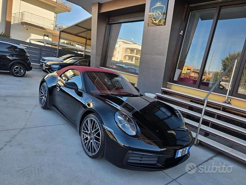 Usata Porsche 911 Carrera 4S Cabriolet 450 CV (330 kW) 2022 Nero Cabrio
