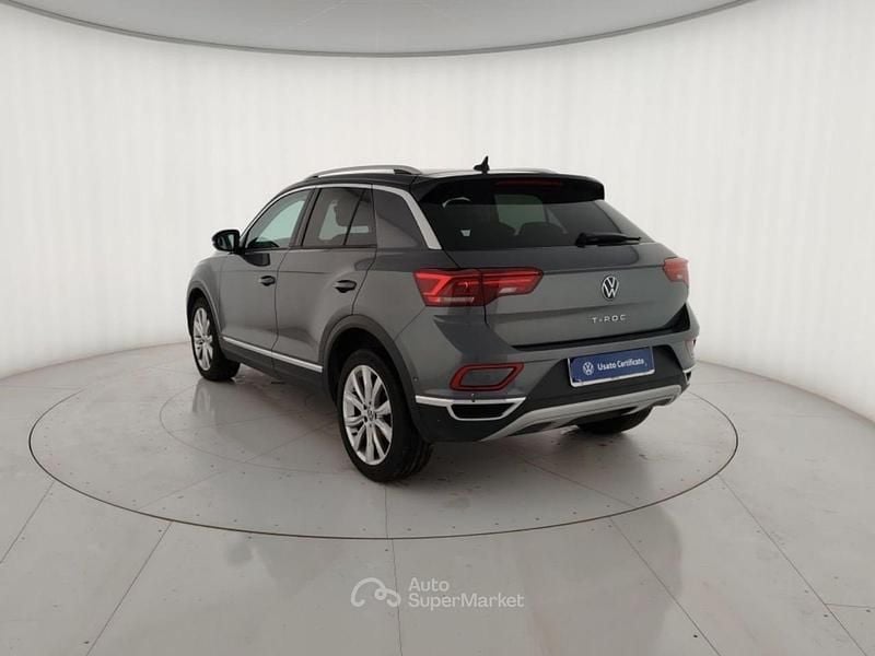 Usata VW T-Roc Style 110 CV (80 kW) 2023 Grigio SUV