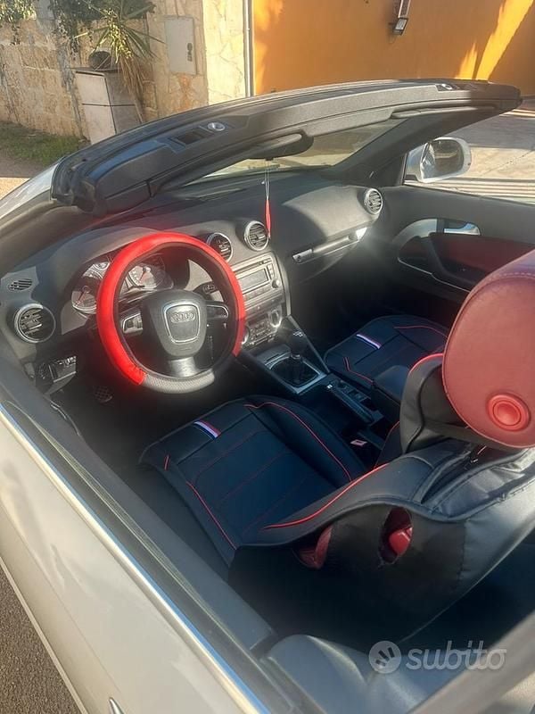 Usata Audi A3 Cabriolet 105 CV (77 kW) 2008 Bianco Cabrio