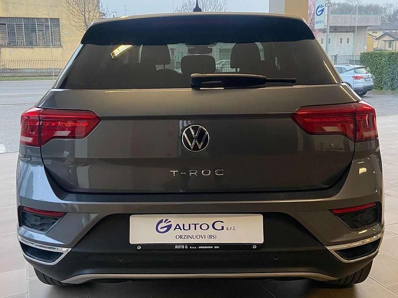 Usata VW T-Roc Style 110 CV (80 kW) 2021 Grigio SUV