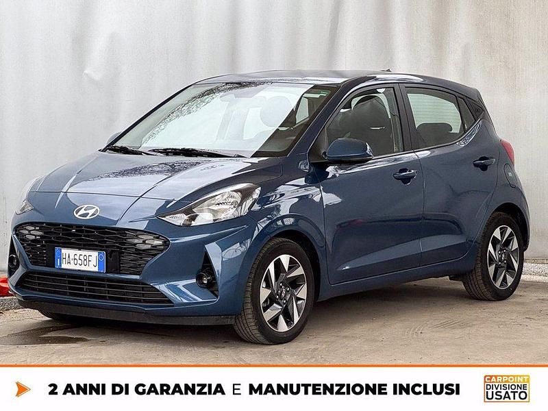 Usata Hyundai i10 63 CV (46 kW) 2025 Blu Utilitaria