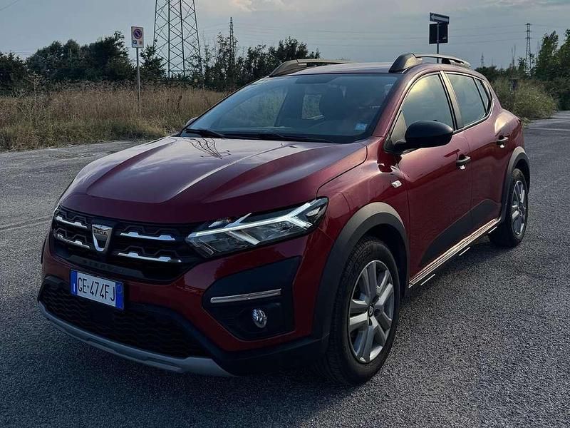 Rosso Usata 2021 Dacia Sandero Stepway Due volumi | 12.000 € (Buon prezzo) - Immagine 1/4