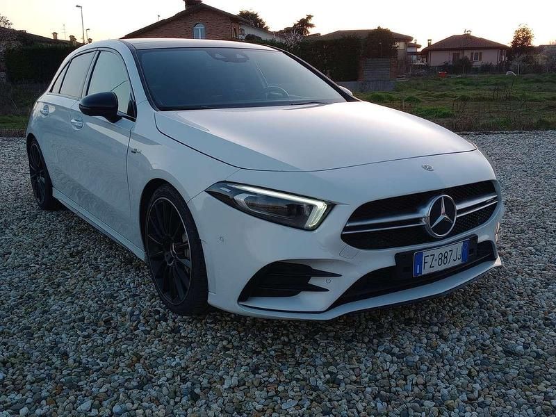 Usata Mercedes A35 AMG AMG 306 CV (225 kW) 2019 Bianco Berlina