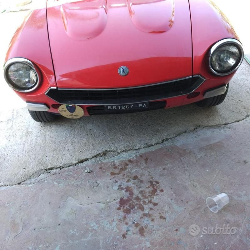 Usata Fiat 124 Spider 1980 Rosso Cabrio