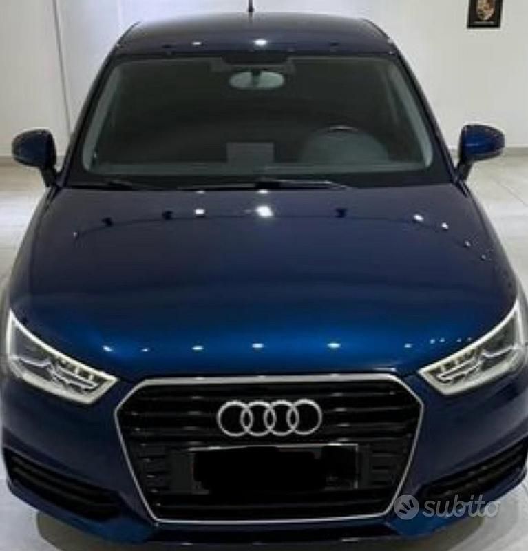 Usata Audi A1 90 CV (66 kW) 2016 Blu Utilitaria