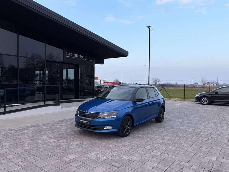 Usata Skoda Fabia 90 CV (66 kW) 2017 Blu Berlina