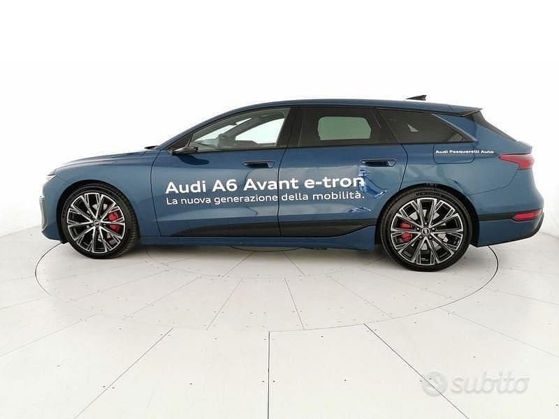 Usata Audi A6 e-tron Business 280 kW (381 CV) 2025 Blu Station wagon