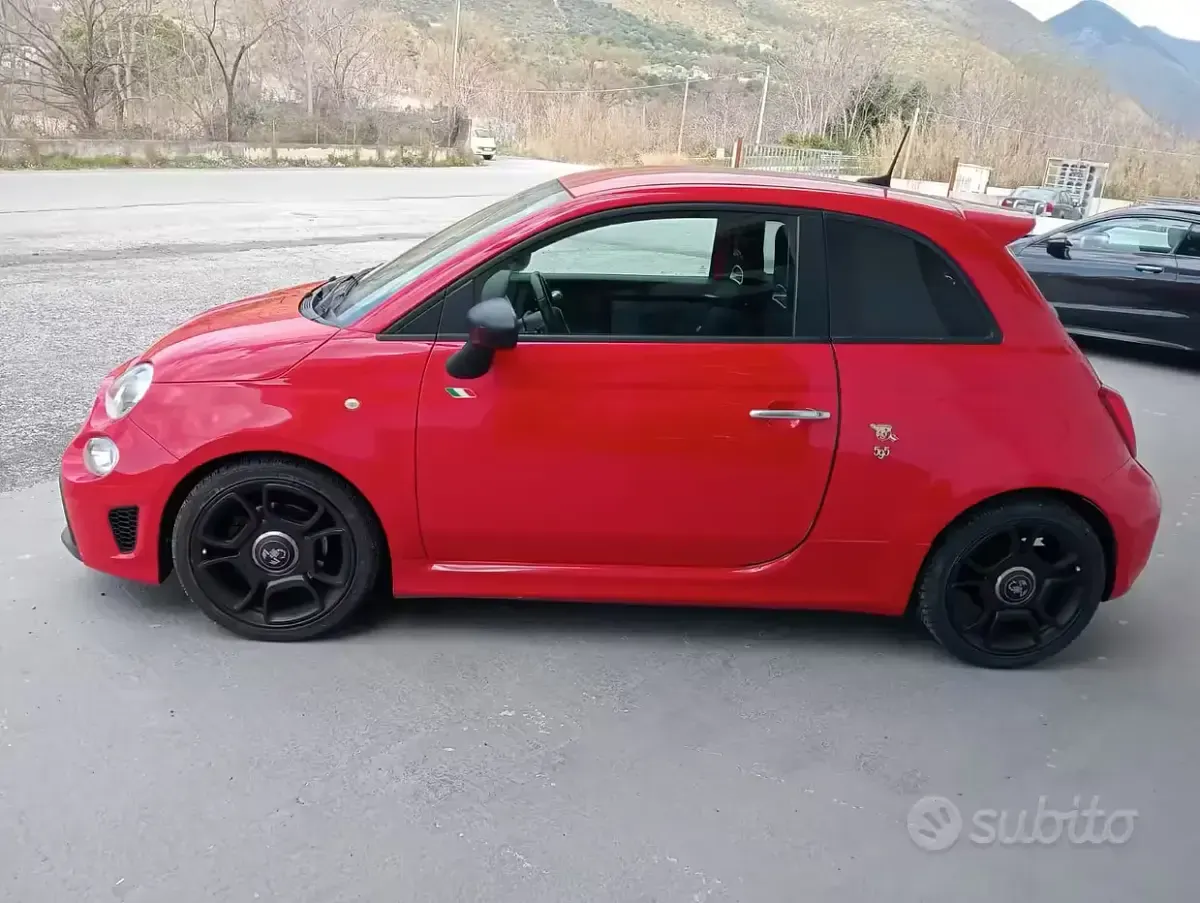 Usata Abarth 595 160 CV (117 kW) 2018 Rosso Berlina