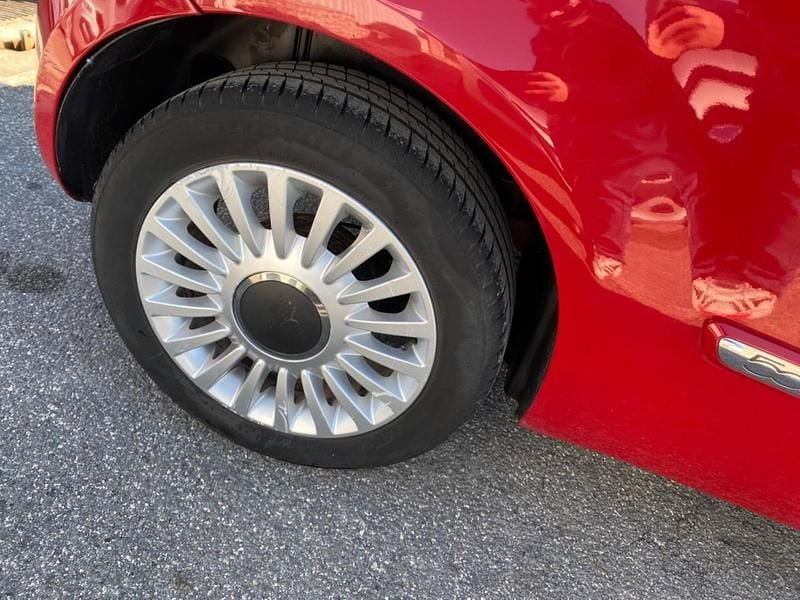 Usata Fiat 500 Lounge 95 CV (69 kW) 2011 Rosso Berlina
