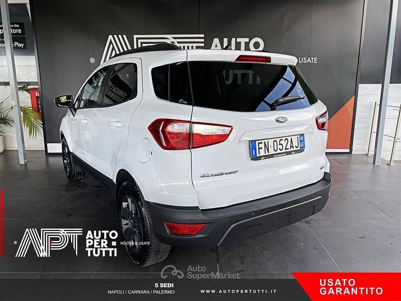 Usata Ford Ecosport S 125 CV (91 kW) 2018 Bianco SUV