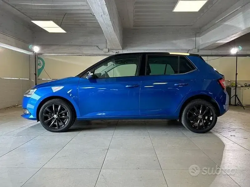 Usata Skoda Fabia 60 CV (44 kW) 2019 Bluazzurro Utilitaria