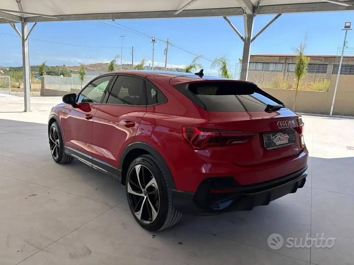 Usata Audi Q3 S-Line 150 CV (110 kW) 2020 Rosso SUV