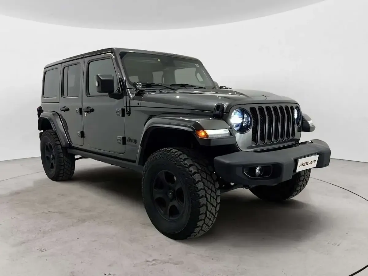 Usata Jeep Wrangler Unlimited 200 CV (147 kW) 2019 Grigio SUV